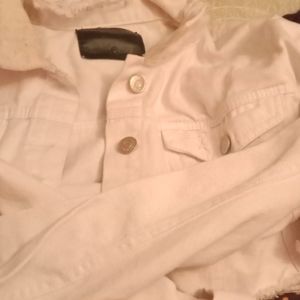 This is a white Jean XL jacket by refuge